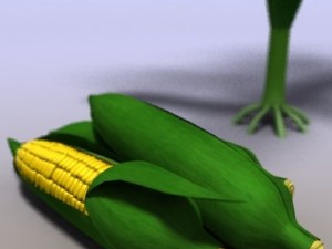 corn 3D Model