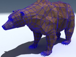 grizzly bear 3D 모델