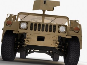 Hmmwv military humvee Modèle 3D