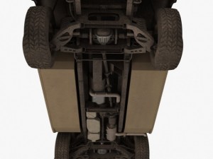 Hmmwv military humvee Modèle 3D