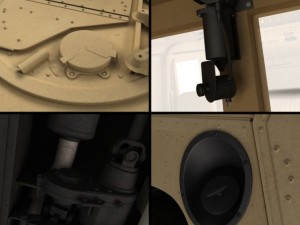Hmmwv military humvee Modèle 3D