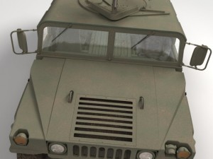 Hmmwv military humvee Modèle 3D