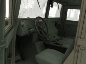 Hmmwv military humvee Modèle 3D