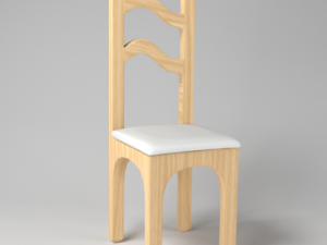 chair wave design 3D Модель