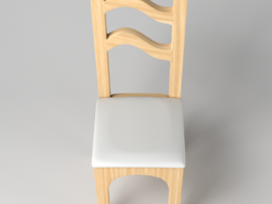 chair wave design 3D-Modell