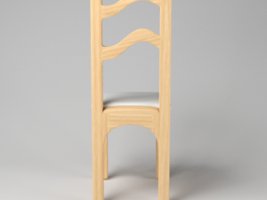 chair wave design 3D-Modell