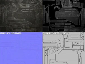 pacchetto scifi Modello 3D