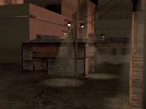 koleksi bangunan kumuh Model 3D