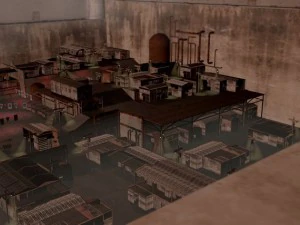 빈민가 건물 컬렉션 3D 모델