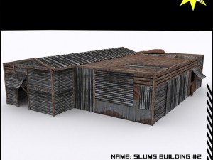 slums building collection 3D 模型
