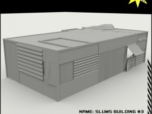 slums building collection 3D 模型