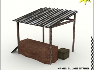 slums building collection 3D 模型