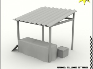 slums building collection 3D 模型