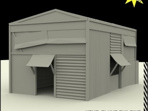 slums building 1 3D 모델