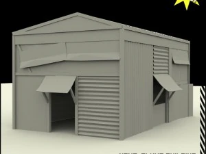 slums building 1 3D Model