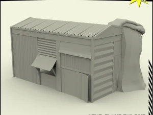 slums building 1 3D Model