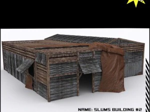 slums building 2 3D Model