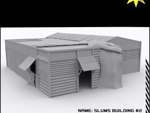 slums building 2 3D Model