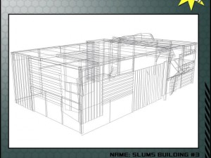 slums building 3 3D Model
