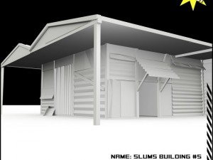 slums building 5 3D Model