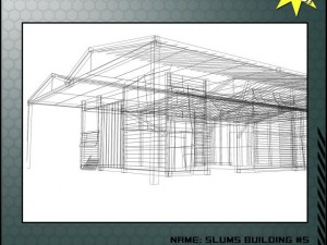 slums building 5 3D Model