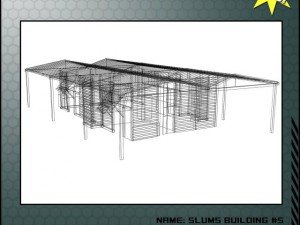 slums building 5 3D Model