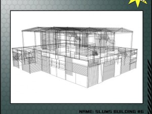 slums building 6 3D 모델