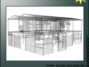 slums building 6 3D 모델