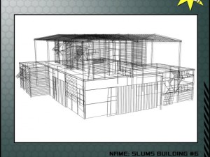 slums building 6 3D 모델