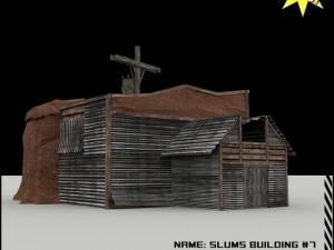 slums building 7 3Dモデル
