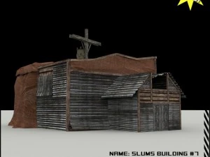 slums building 7 3D Model