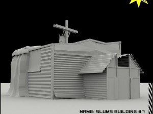 slums building 7 3Dモデル