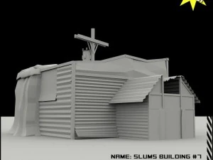 slums building 7 3D Model