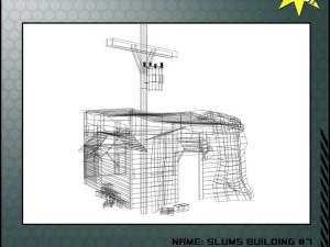 slums building 7 3D Model