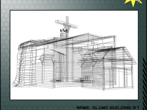 slums building 7 3D Model