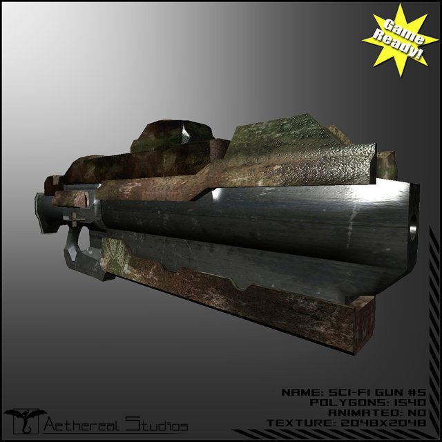 scifi 5 3D Модель .c4d .max .obj .3ds .fbx .stl .blend 