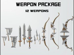 fantasy package 3D Model