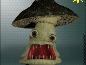 grzybowy potw&oacute;r Model 3D