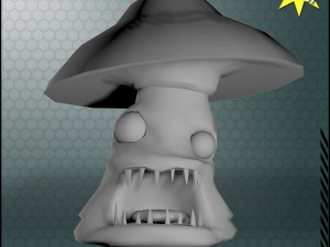 mushroom monster 3D Model