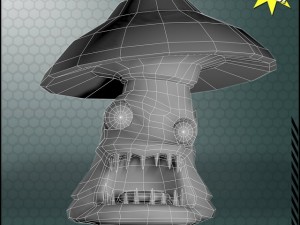 mushroom monster 3D Model