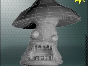 mushroom monster 3D Model