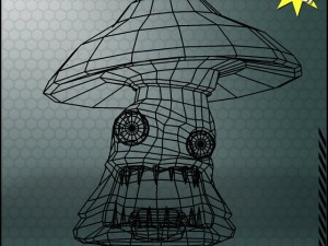 mushroom monster 3D Model