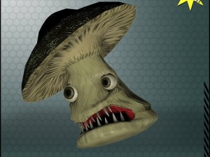 mushroom monster 3D Model