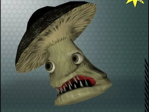 mushroom monster 3D Model