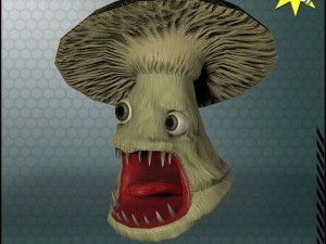 mushroom monster 3D Model