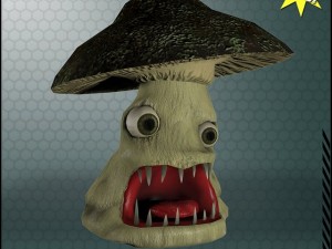 mushroom monster 3D Model