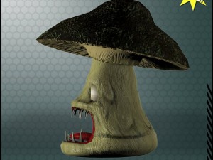 mushroom monster 3D Model