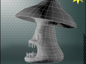 mushroom monster 3D Model
