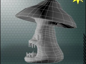 mushroom monster 3D Model
