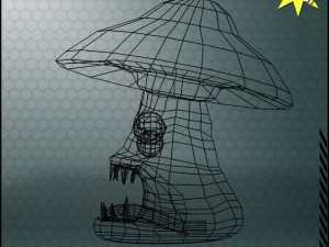 mushroom monster 3D Model